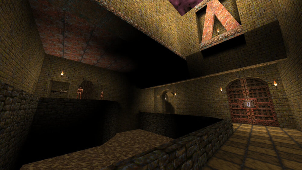 Screenshot of e2m3 from the Quake From Memory project.