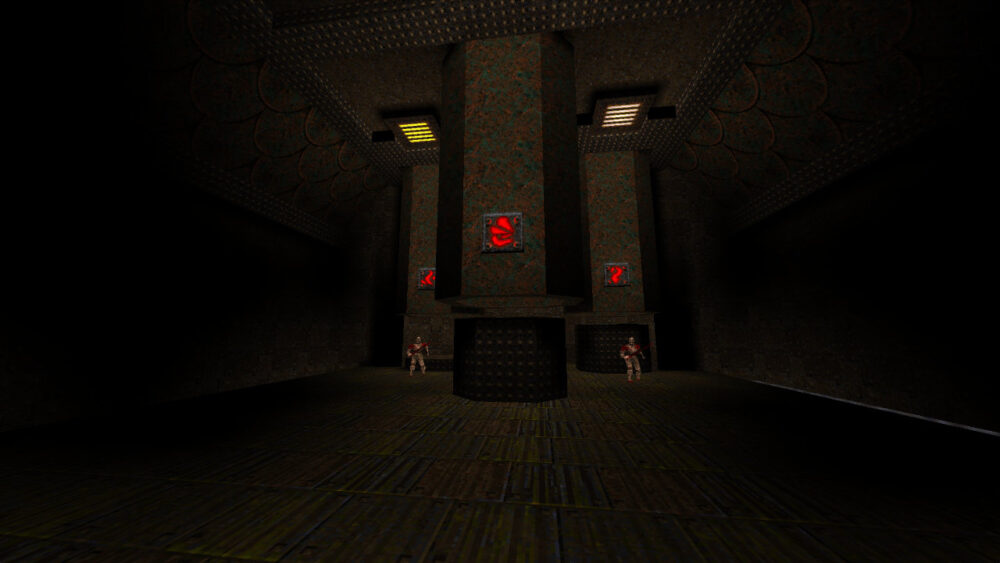 Screenshot of e3m5 from the Quake From Memory project.