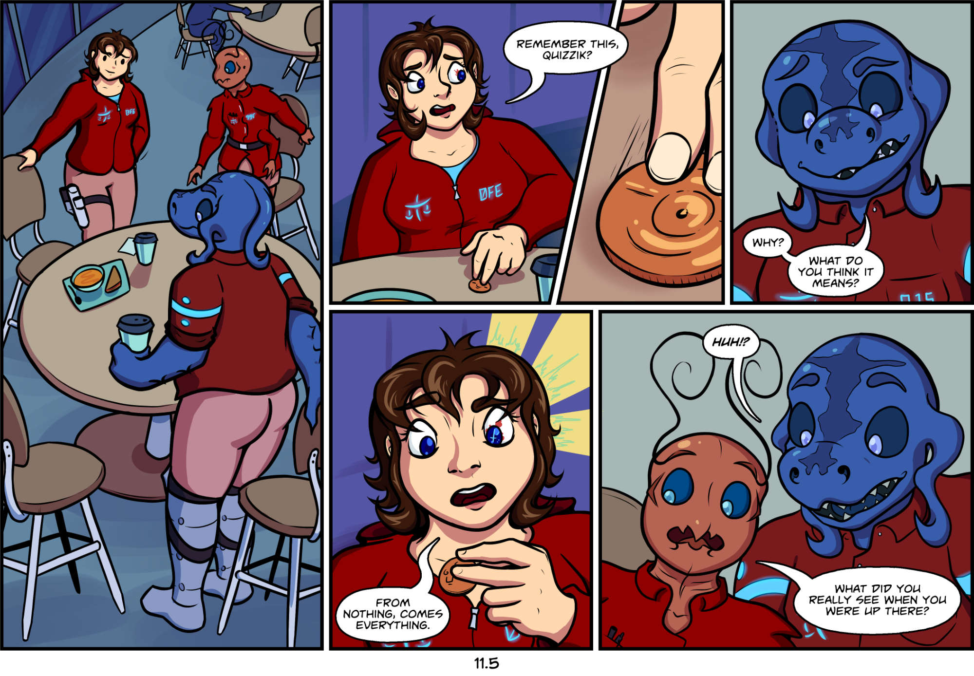 Chapter 11, Page 5 of Center World, Full Comic